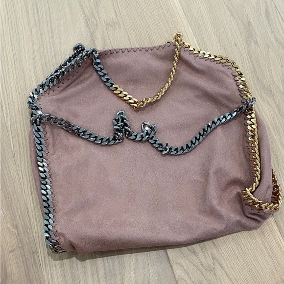 !!BRAND NEW STELLA MCCARTNEY PINK
FALABELLA GOLD AND SILVER HARDWARE!!
STUNNING - Picture 4 of 12